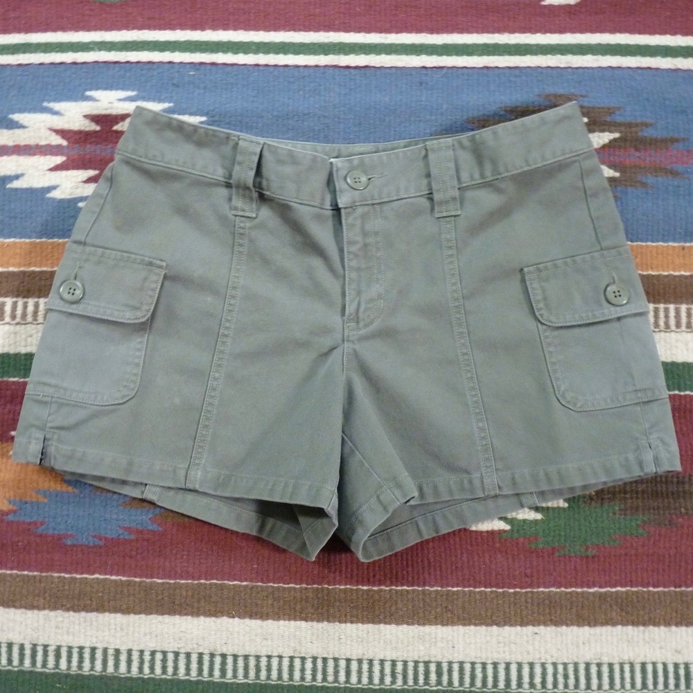 VINTAGE Old Navy Shorts Mid Rise Reinforced Panel Bicycle Women's Size 4